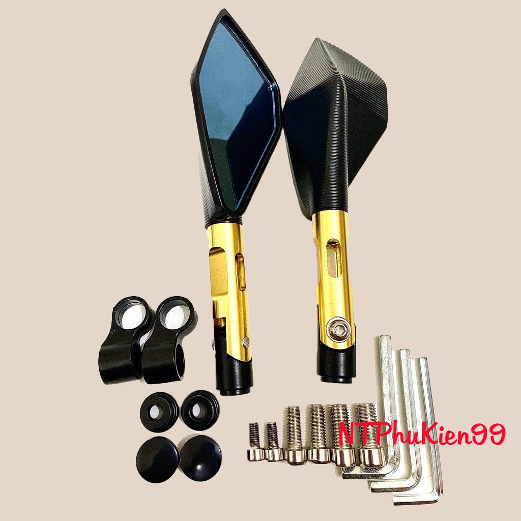 Gương 5 cạnh nhôm CNC.Hàng Siêu Đẹp Loại 1