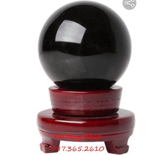 QUẢ CẦU PHONG THỦY PHA LÊ 8CM (ĐỦ MÀU)