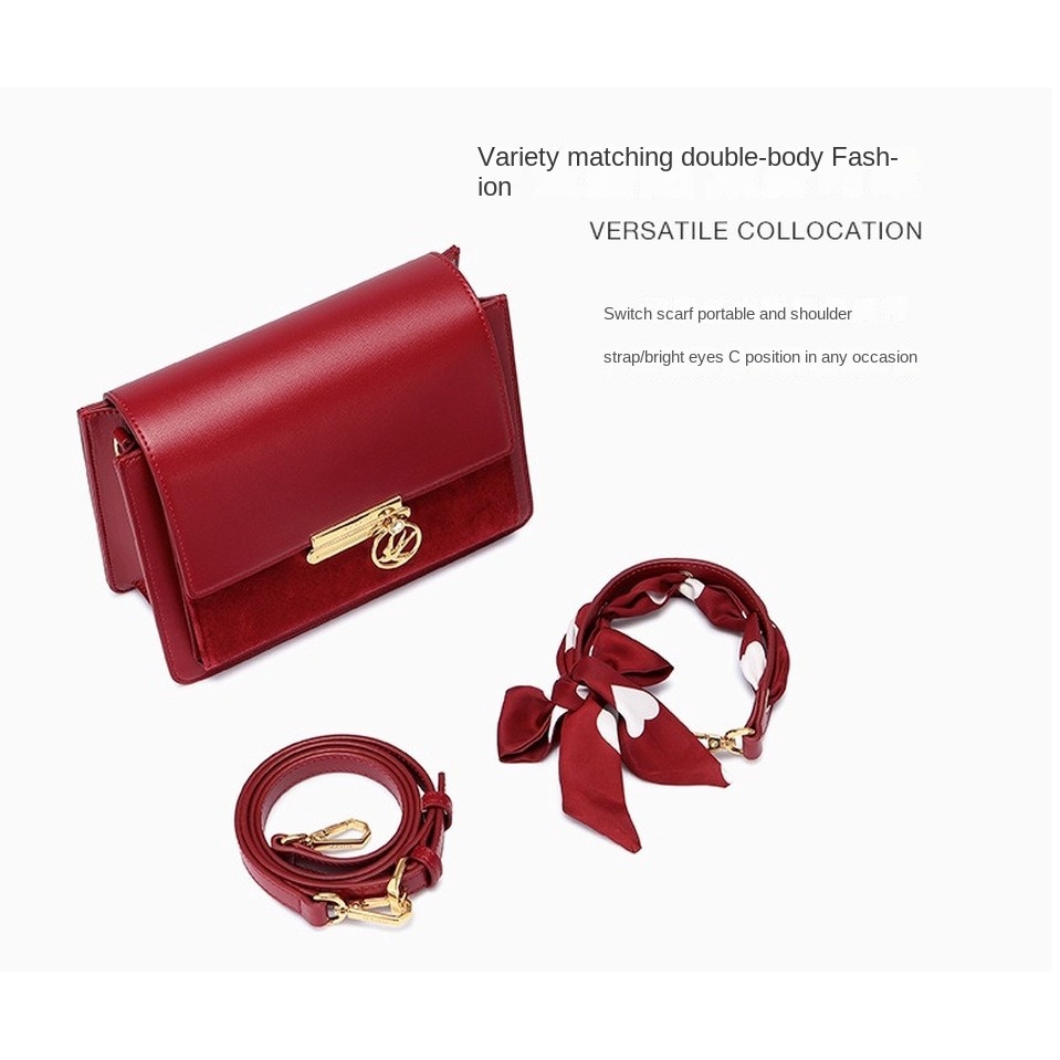 Túi Đeo Chéo Dạng Vuông HE115 Thời Trang Cho Nữ