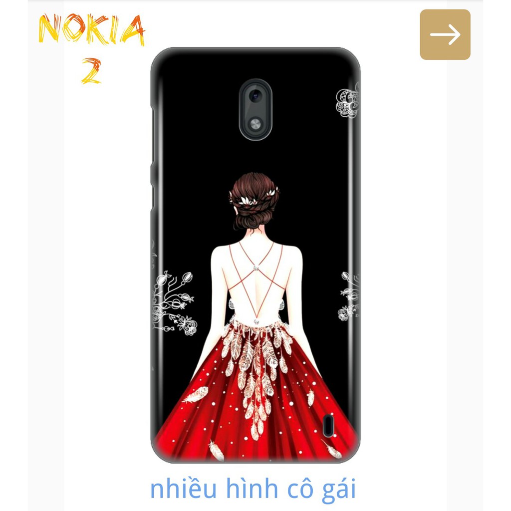 Ốp Lưng Nokia 2 Phía Sau Một Cô Gái