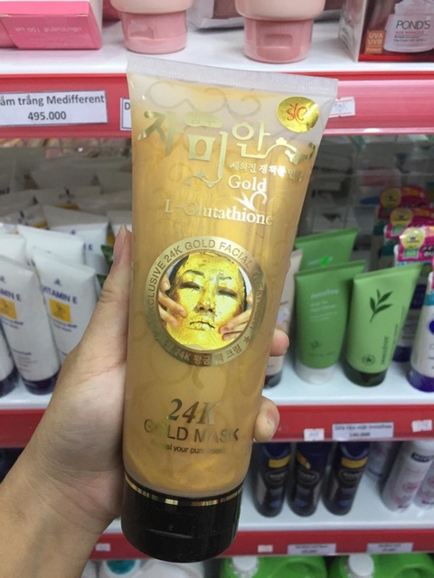 Mặt nạ Vàng 24k Gold mask L-Glutathione Hàn Quốc