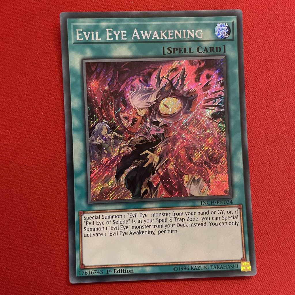 [EN-JP][Thẻ Bài Yugioh Chính Hãng] Evil Eye Awakening