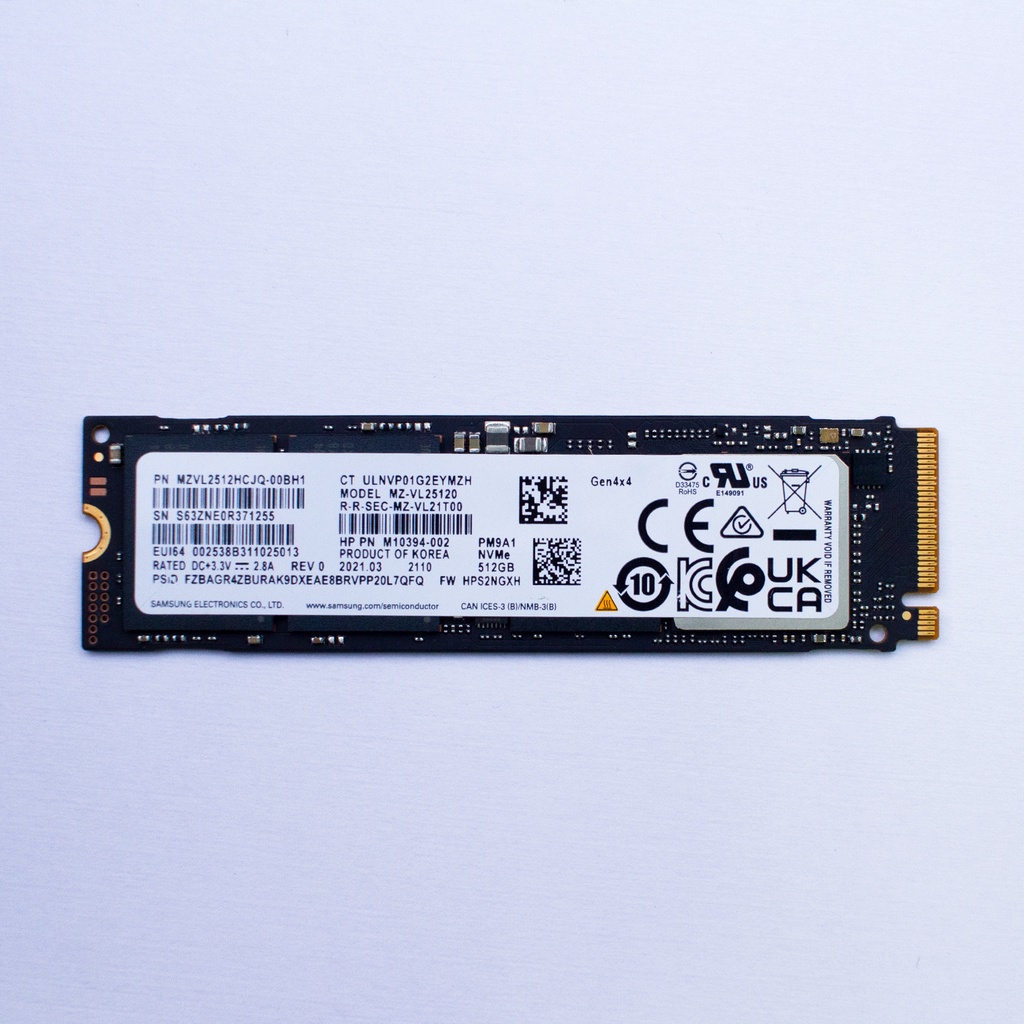 Ổ cứng SSD Samsung NVMe PM9A1 M.2 PCIe Gen4 x4 512GB - OEM 980 PRO 512G, lắp đặt & cài win FREE | WebRaoVat - webraovat.net.vn