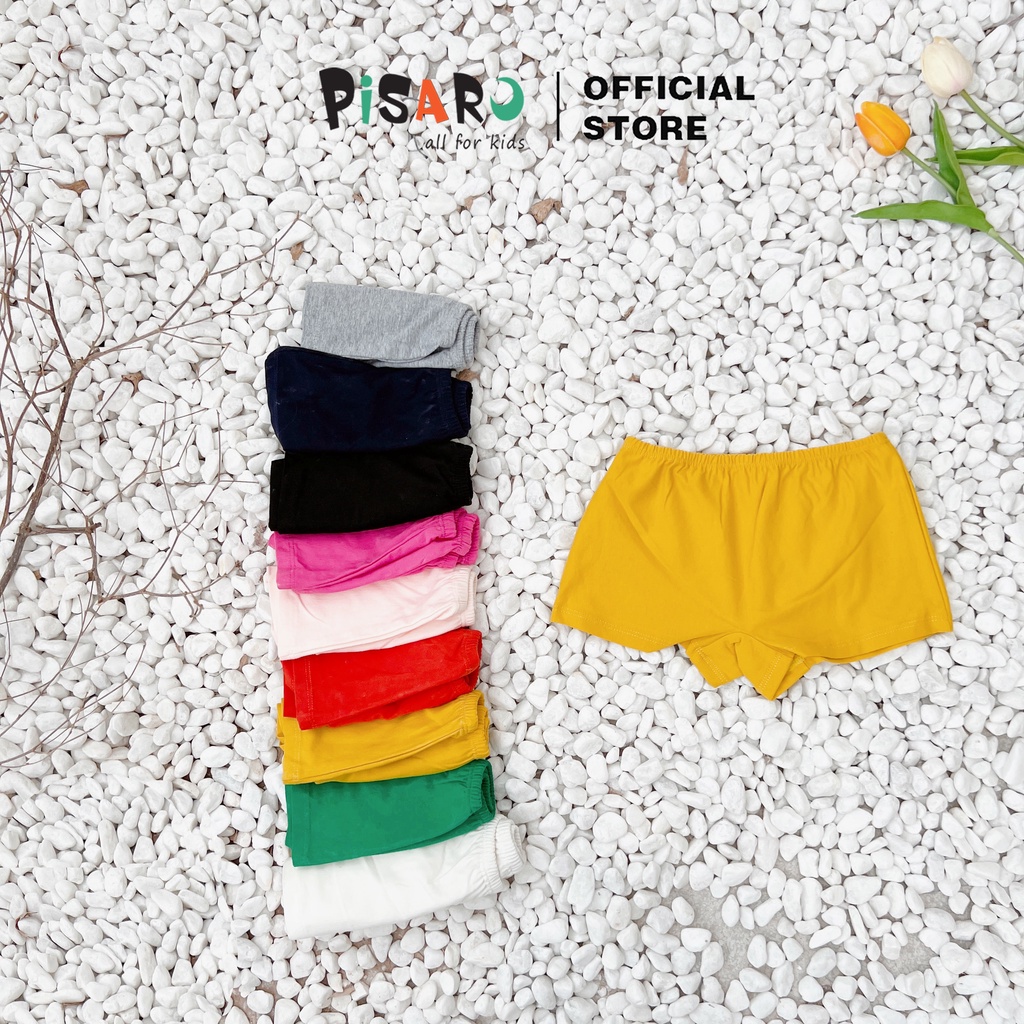 Quần chip đùi bé gái, chíp cho bé gái vải cotton mềm mịn thoáng mát