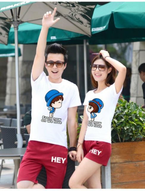 Áo cặp chất thun co giãn 4c 55k/ao