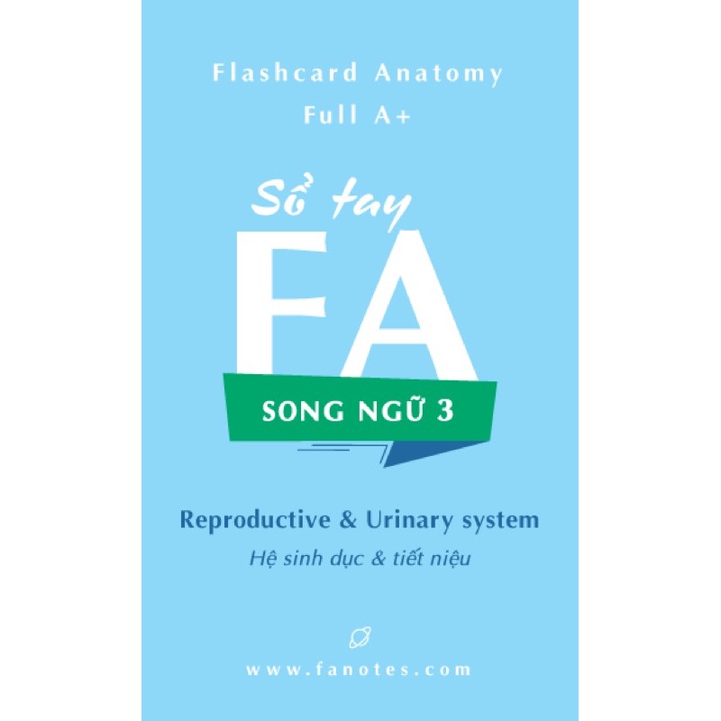 Sổ tay FA song ngữ (flashcard anatomy song ngữ)