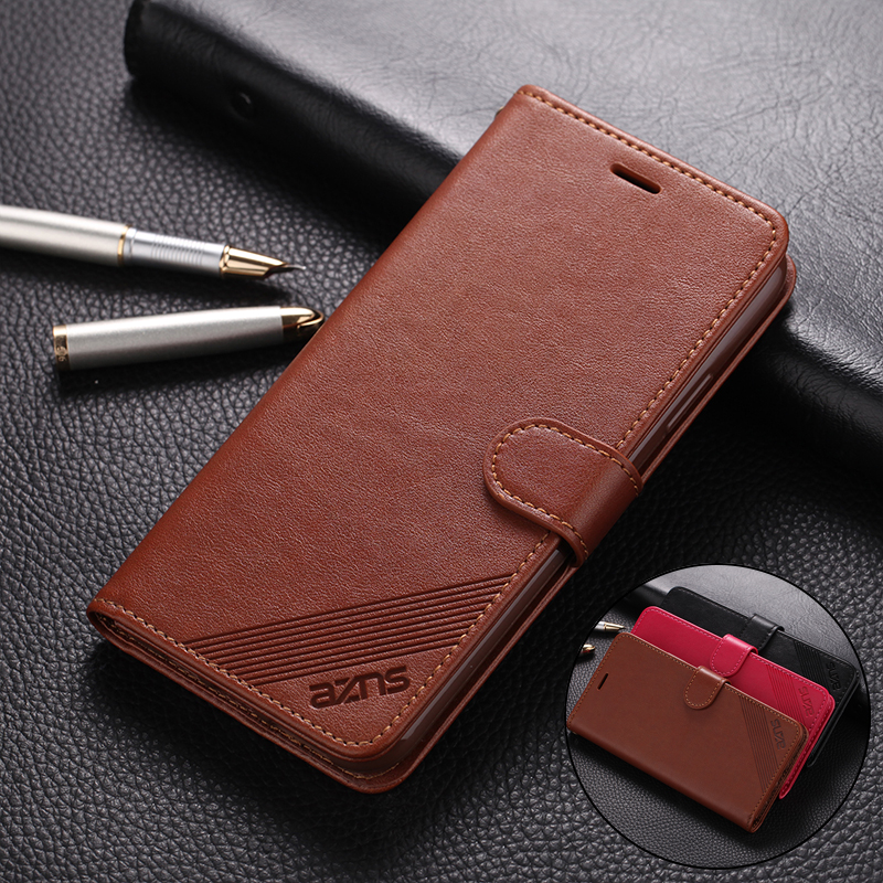 Flip Leather Case For Redmi 8T 8A 7A Note 8T 7 6 K40 K30 K20 Pro Business Card Slot High Quality Wallet Casing