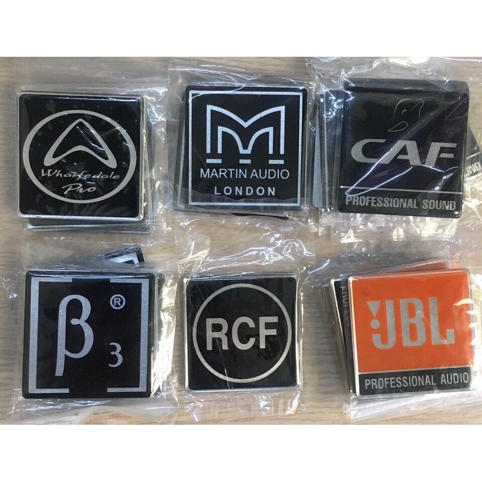 Mác dán loa nhiều loại