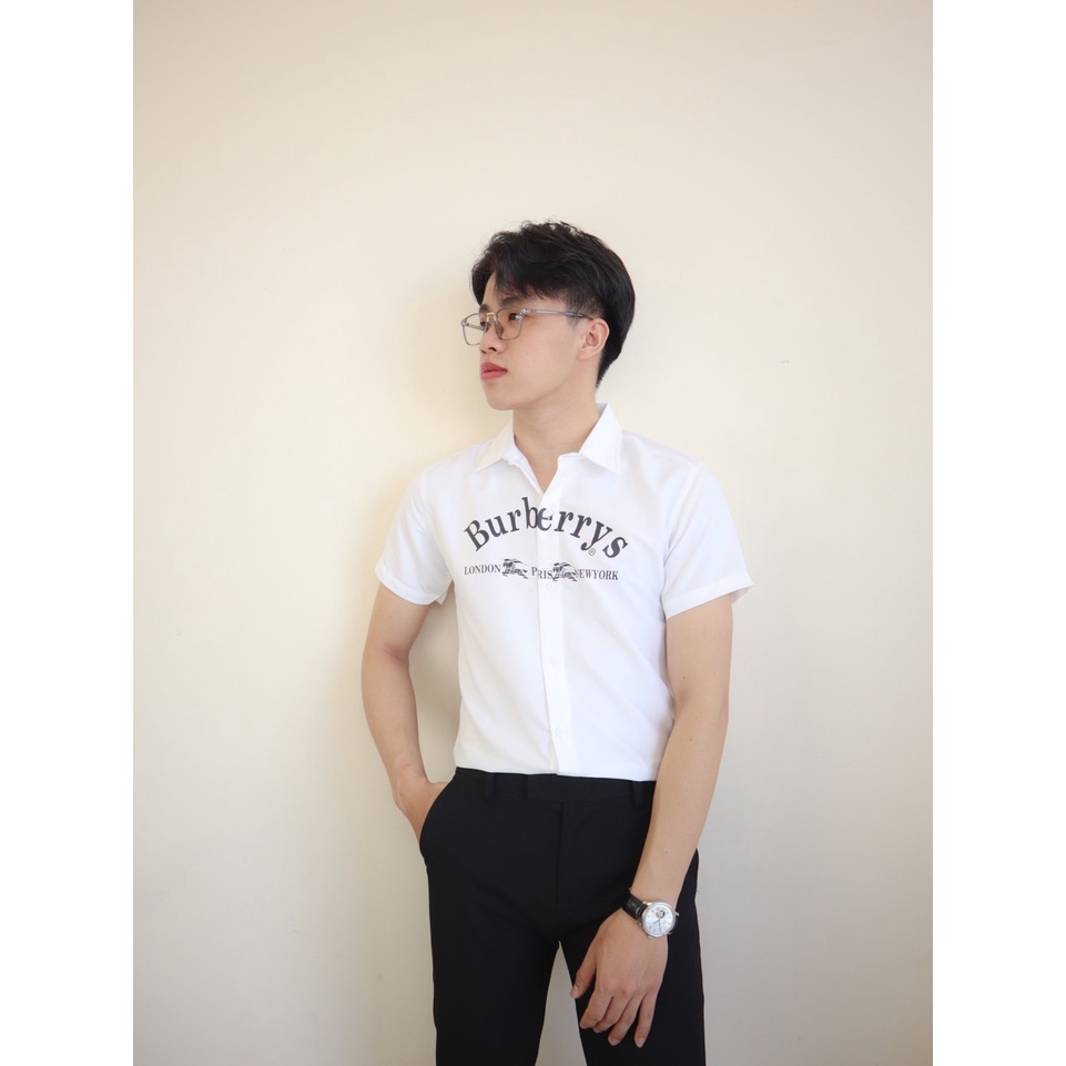 ÁO SƠ MI NAM MÀU TRẮNG HOTBOY SANG TRỌNG, ĐƠN GIẢN