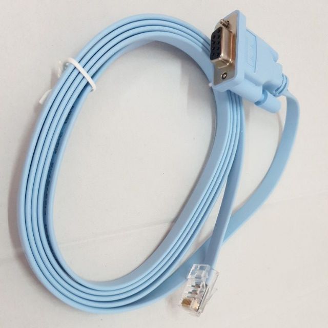 Cáp Rj45 - Rs232 com 1.8m dùng cho lập trình