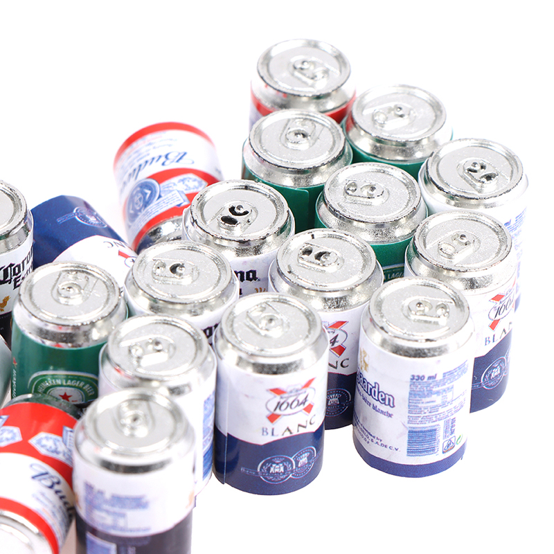 Bộ 4 Bình Nước Mềm Trang Trí Búp Bê