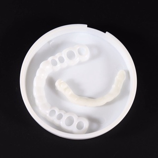 Veneers silicon mềm tạm thời giả trên