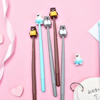 Bút Bi Silicon Hình Gấu Dễ Thương