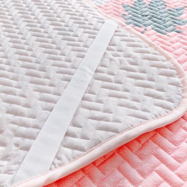 Chiếu thảm đièu hoà Tencel Lá Thu Hồng