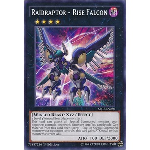 Thẻ bài Yugioh - TCG - Raidraptor - Rise Falcon / SECE-EN050'