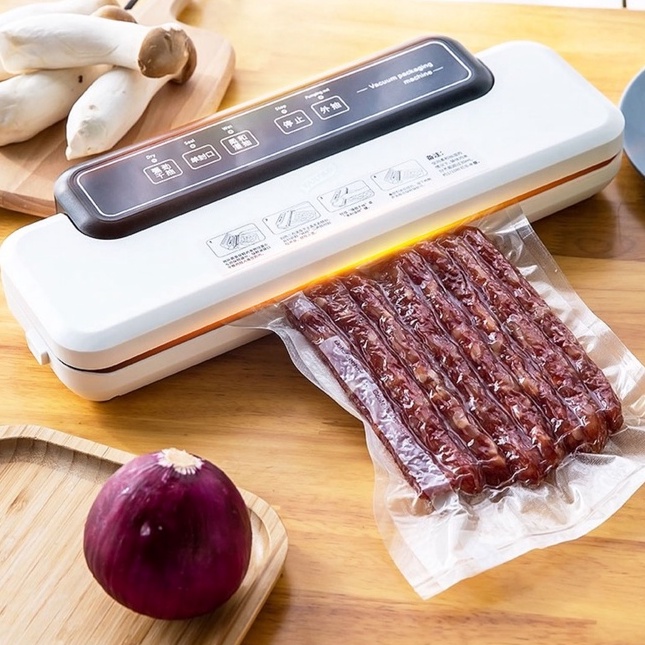 Máy Hút Chân Không Thực Phẩm Kèm Hàn Miệng Túi Vacuum Sealer TAILI SP079 - Tặng 10 túi hút, Cao cấp!