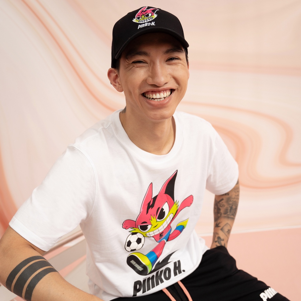 Mũ lưỡi trai PINKO H. nam nữ chất liệu cotton by Đoàn Văn Hậu DVH HOUSE