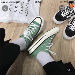 (order) Giày thể thao màu xanh mint