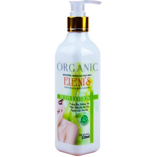 Sữa Dưỡng thể trắng da Elenis Organic 320ml