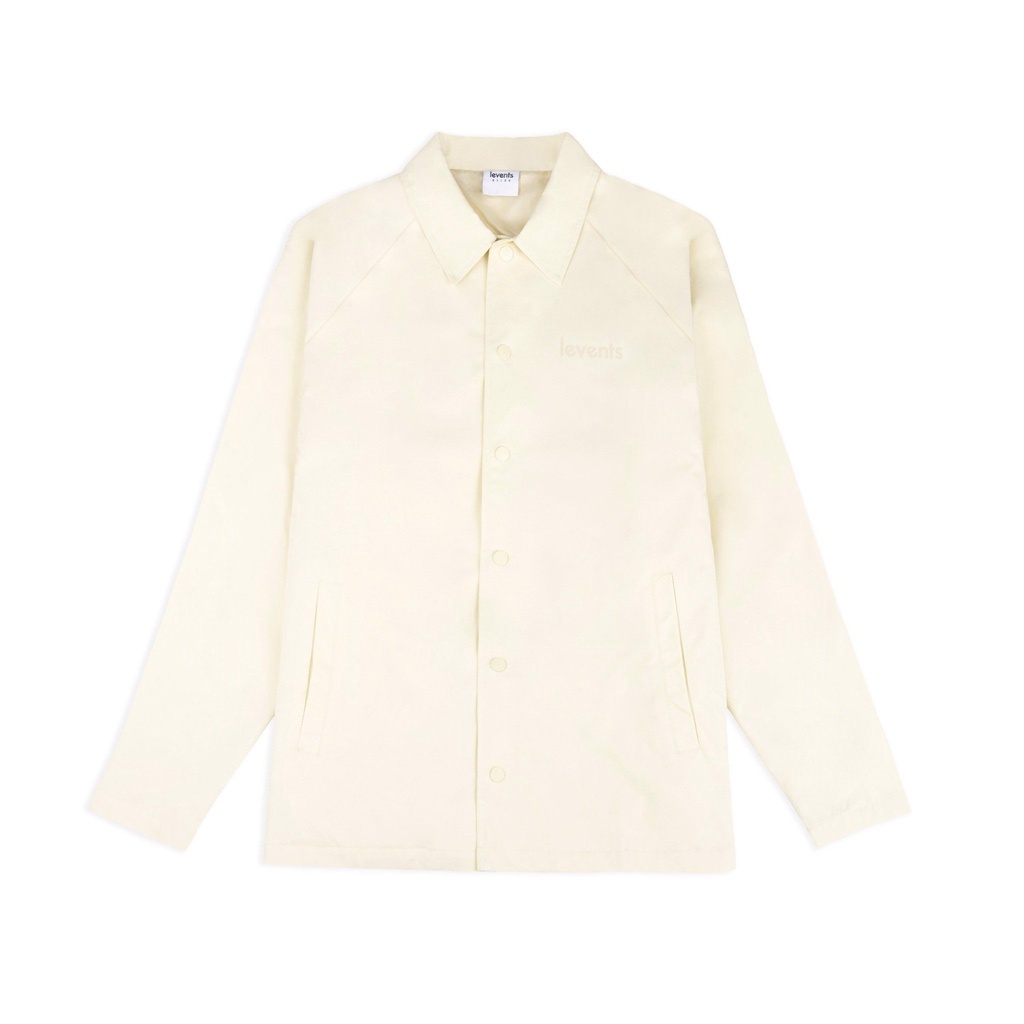Áo Khoác LEVENTS® COACH JACKET/ BLACK, CREAM, GREY