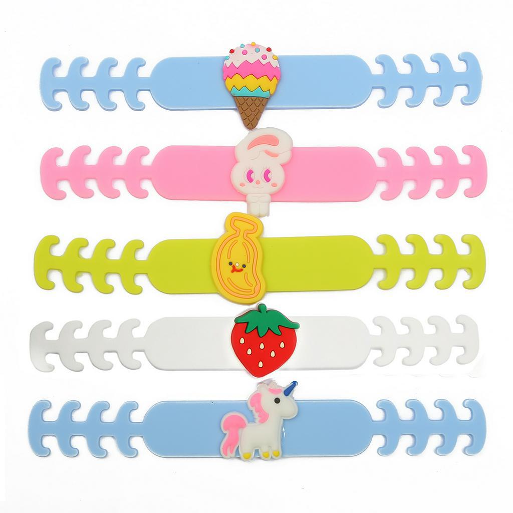 Beadia Bộ 5 Dây Silicone Nối Dài Khẩu Trang Chống Dịch Cho Người Lớn/Trẻ Em/Trẻ Em