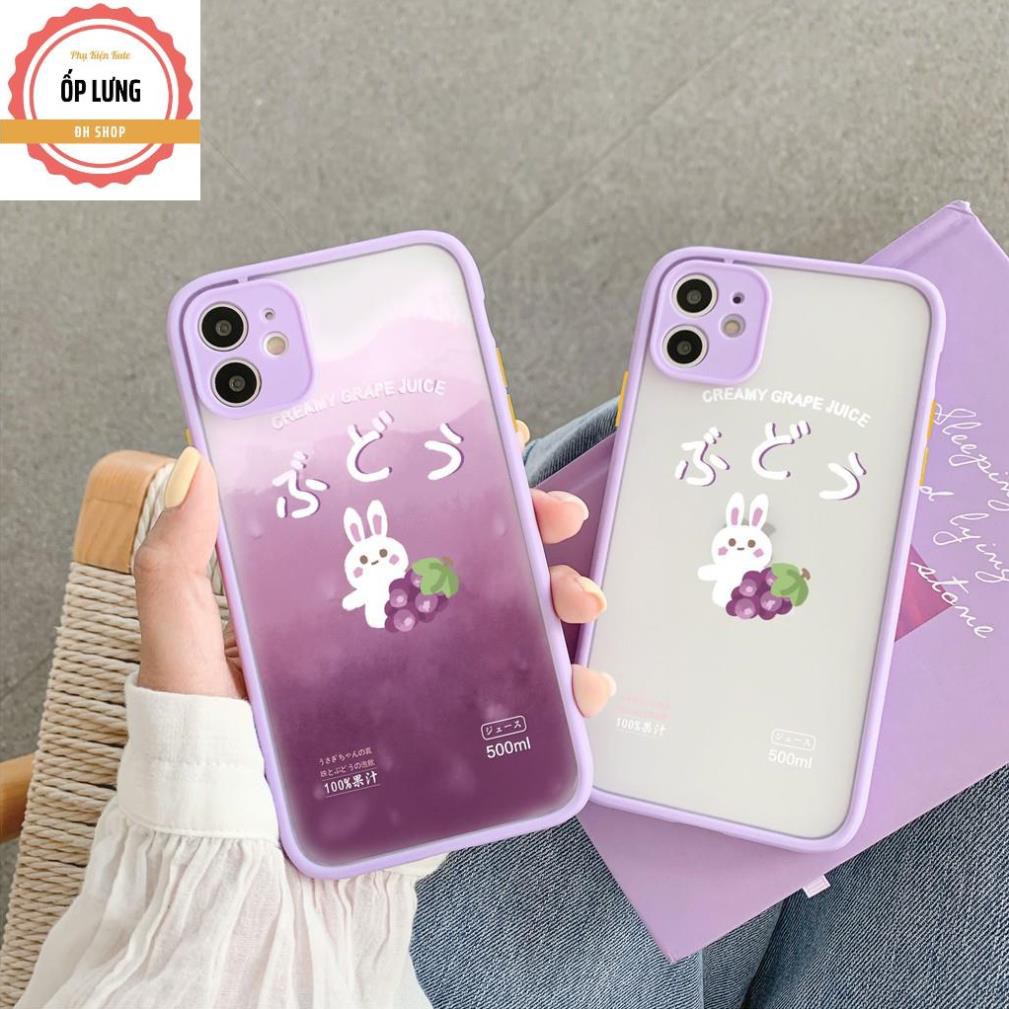 [OPPO] ỐP LƯNG NHÁM CHỐNG SOCK, VA ĐẬP BẢO VỆ CAMERA GRAPE VIOLET - G104