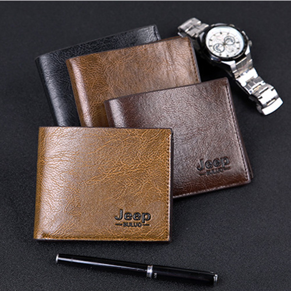 Ví gấp nam da mềm