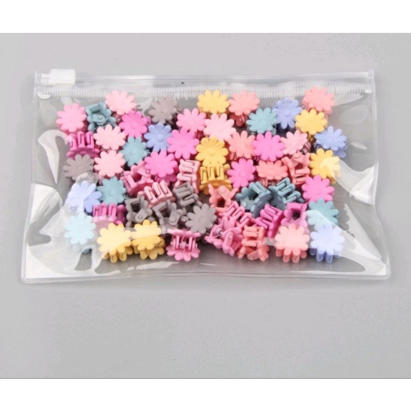 Set 6-10 kẹp hoa nhỏ xinh màu pastel cho doll 🌺🌸💮