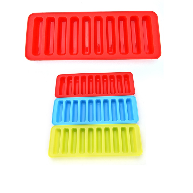Khuôn silicon làm đá/ sô cô la/ bánh quy dạng thanh trụ chất lượng cao