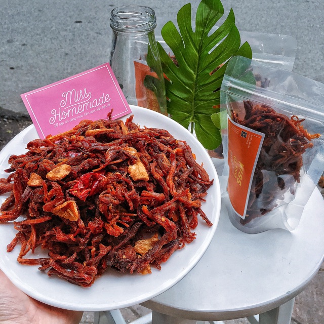 HEO CHÁY TỎI - 90gr - Miss gà khô | BigBuy360 - bigbuy360.vn