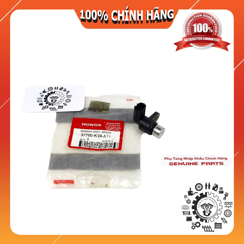 Cảm biến tốc độ Vario Click 125/150, AB 125 chính hãng Honda Indo, Mắt đọc tốc độ 37700K59A11