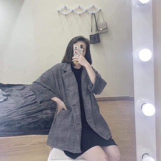 BLAZER KẺ áo