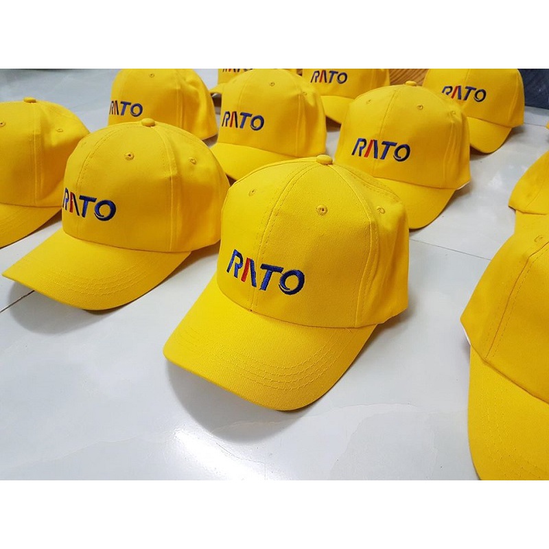 Nón - Mũ lưỡi trai đủ màu in logo công ty.