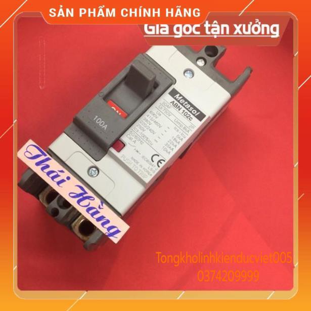 . Attomat 2 pha ABN 102 C-100 A (1 chiếc) ..