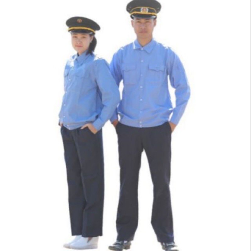 ÁO BẢO VỆ/ Áo màu xanh vệ sỹ