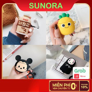 Vỏ Bao Airpods Cho Hộp Đựng Tai Nghe Không Dây Case Airpod 1 2 i11 i12 i18 i100 Silicone Dẻo