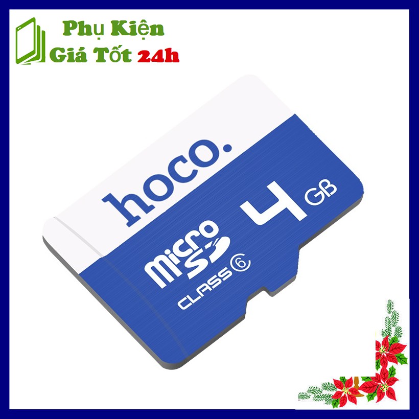 Thẻ Nhớ Lưu Trữ Hoco 4G Class 6 - Bảo Hành 5 Năm