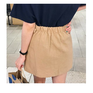 Chân Váy Ulzzang Vải Linen