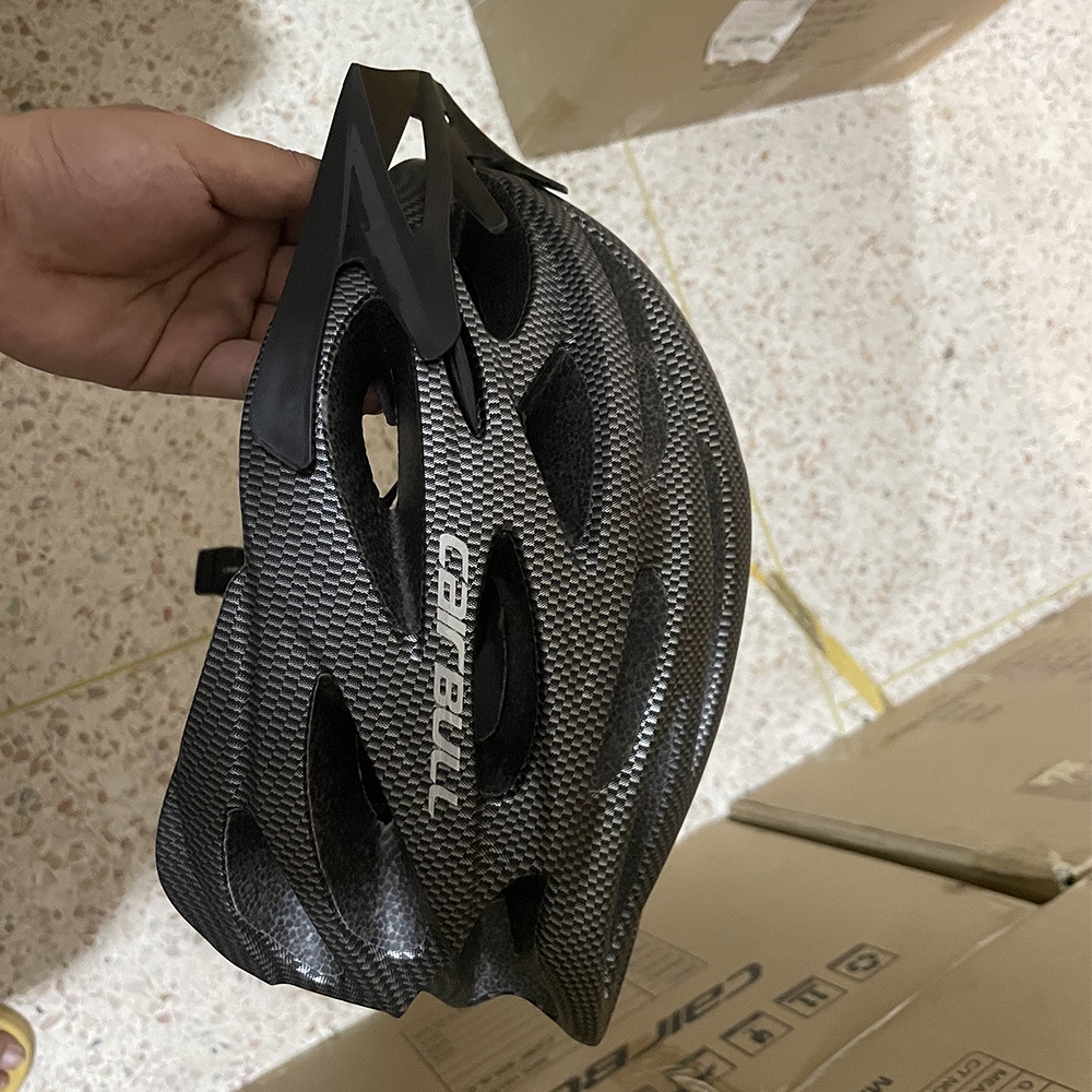 Nón Bảo Hiểm Xe Đạp Siêu Nhẹ Có Đèn Led Và Kính Tháo Rời Được Cairbull