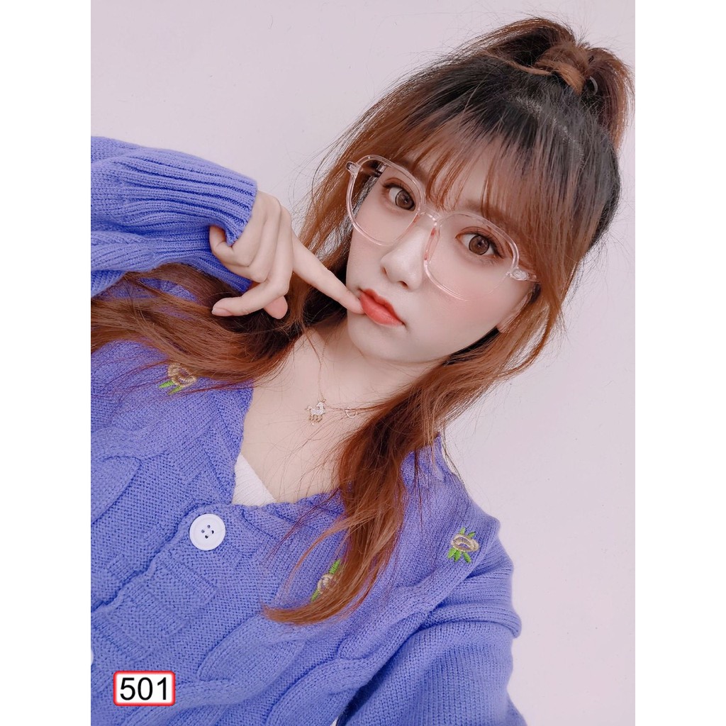 MẮT KÍNH GỌNG CẬN 501 HÀN QUỐC FORM CỰC ĐẸP HOT TREND | BigBuy360 - bigbuy360.vn