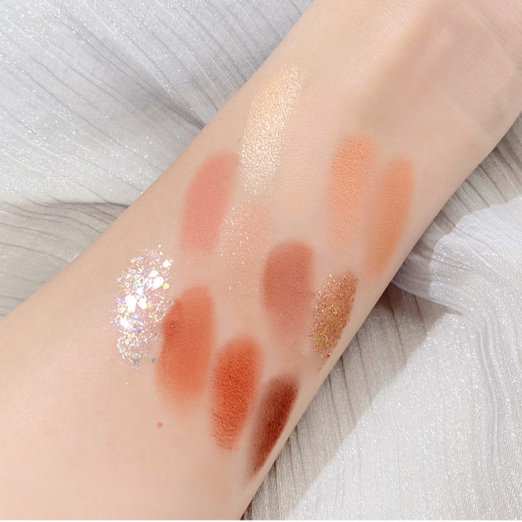 Bảng phấn mắt nhũ lì 12 ô Sweet Mint Beautiful Bling Sena Beauty | BigBuy360 - bigbuy360.vn