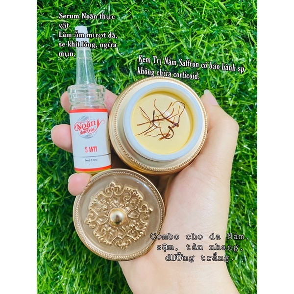 Kem Nám SAFFRON- hải âu việt-  chính hãng 100% cao cấp