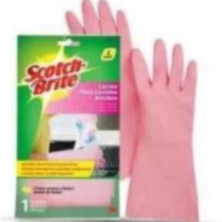 * Scotch Brite - Găng tay gia dụng cao cấp hương chanh (size L) Ma20s 9n sw 1