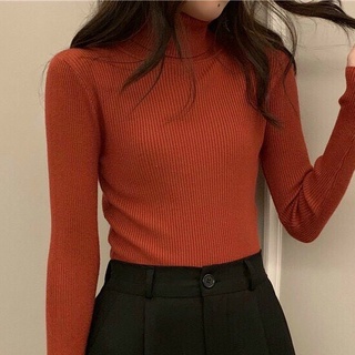Áo len cổ lọ MIA1992 cao cấp - áo len cổ lọ nữ ôm dáng form co dãn phong cách Hàn Quốc