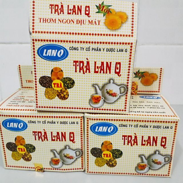 COMBO 30 hộp trà thanh nhiệt LAN Q