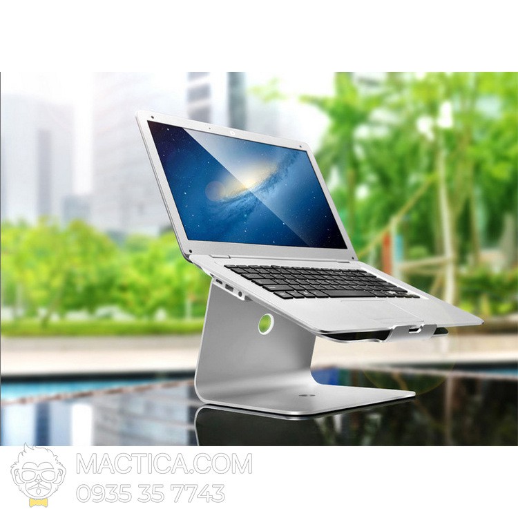 Đế Nhôm Tản Nhiệt Điều Chỉnh Tầm Nhìn cho MacBook - Nhôm - Silver