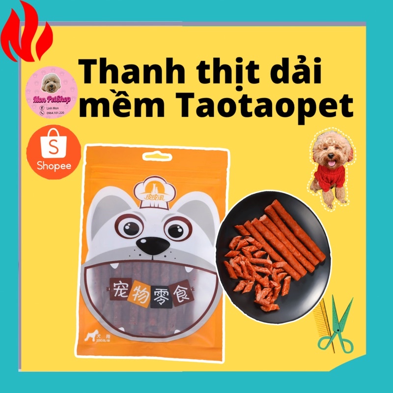 [ Cực rẻ ] Gói thanh thưởng mềm thịt dải taotaopet