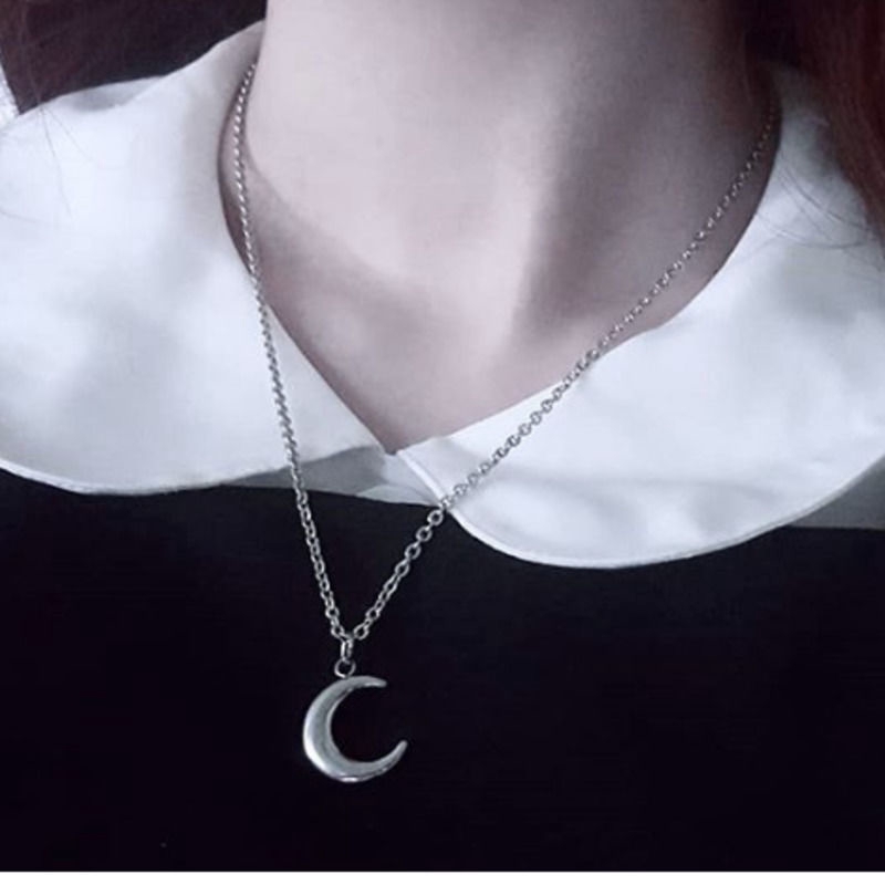 Dây chuyền mặt trăng lưỡi liềm thời trang 22225