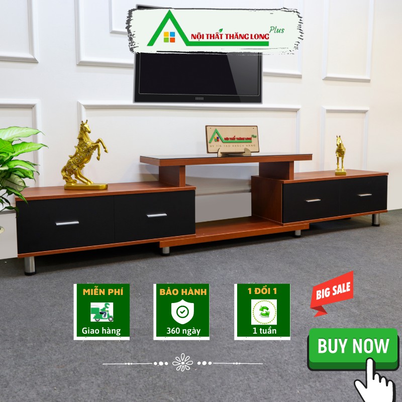 Kệ TiVi Gỗ Phòng Khách Đơn Giản Đẹp Hiện Đại.
