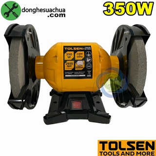 Máy mài để bàn 2 đá 350w tolsen 79648